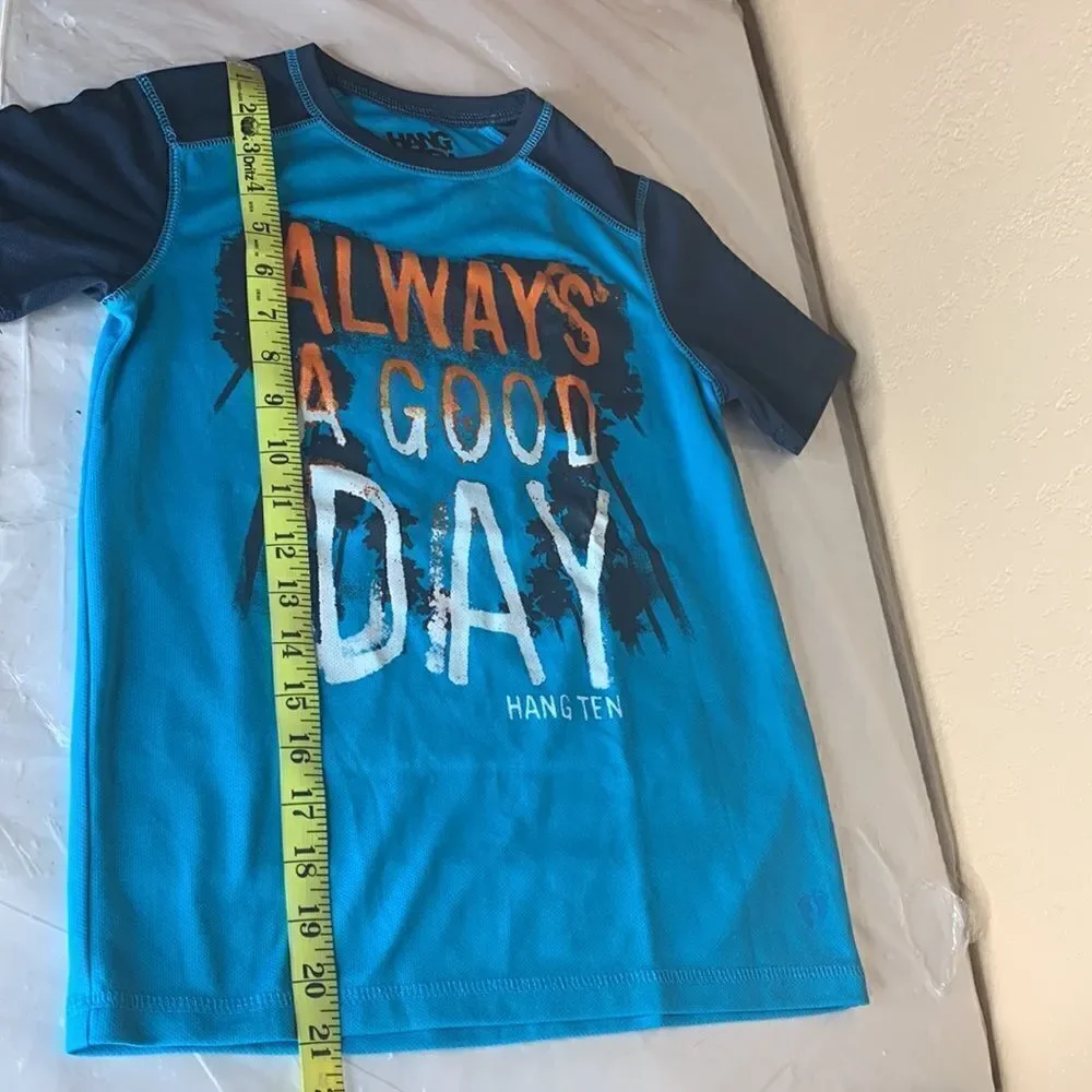 Hang Ten Boys Rash Guard / Sun Shirt Size Small